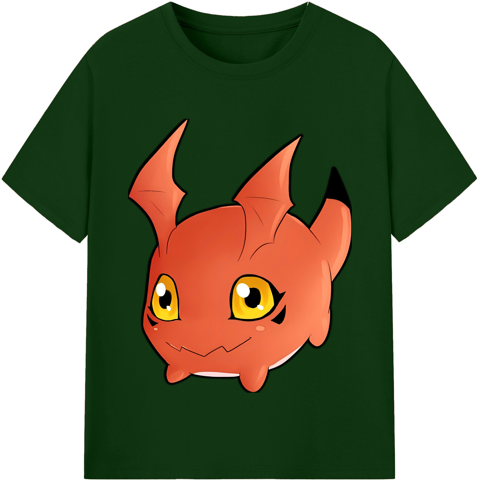 （画像用） Digimon デジタルモンスター/デジモン 綿100％半袖Tシャツ（フロントプリント）